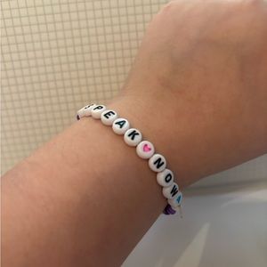 Speak now Taylor swift bracelet